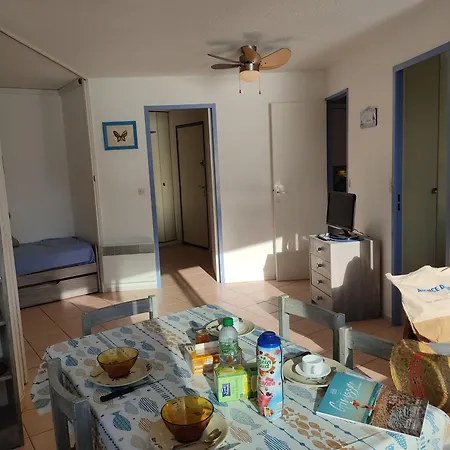 Gruissan: T2 Spacieux 4/5 Pers, Proche Grazel, Parking Prive - Fr-1-796-34 Apartment Gruissan